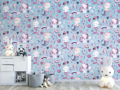 Бесшовная фреска «Сказочный мир»