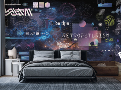 Бесшовная фреска «Нейросеть» Бесшовная фреска «Нейросеть»