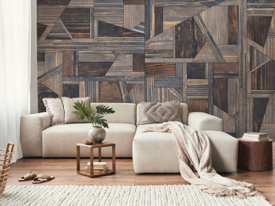 Бесшовная фреска «Древесная симфония»