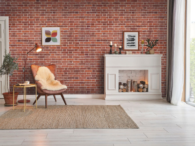 Бесшовная фреска «Стена времени»