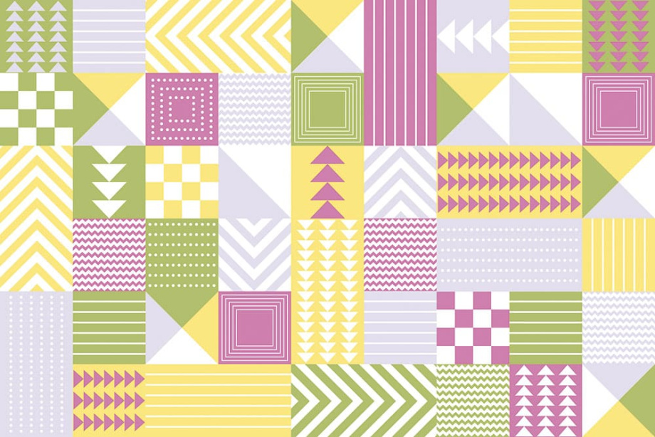 Бесшовная фреска «Геометрический паттерн»