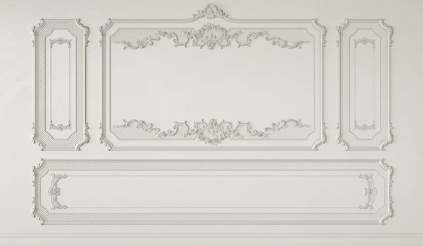 Бесшовная фреска «Неоклассика: современная интерпретация традиций»