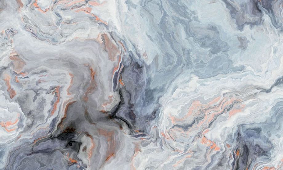 Бесшовная фреска «Голубой оникс»