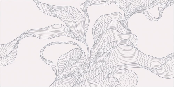 Бесшовная фреска «Линейная абстракция»