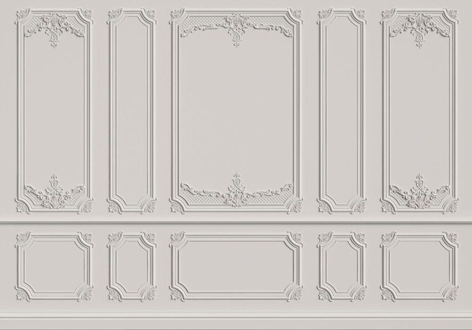 Бесшовная фреска «Аристократичный декор»