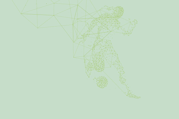 Бесшовная фреска «Танец точек»