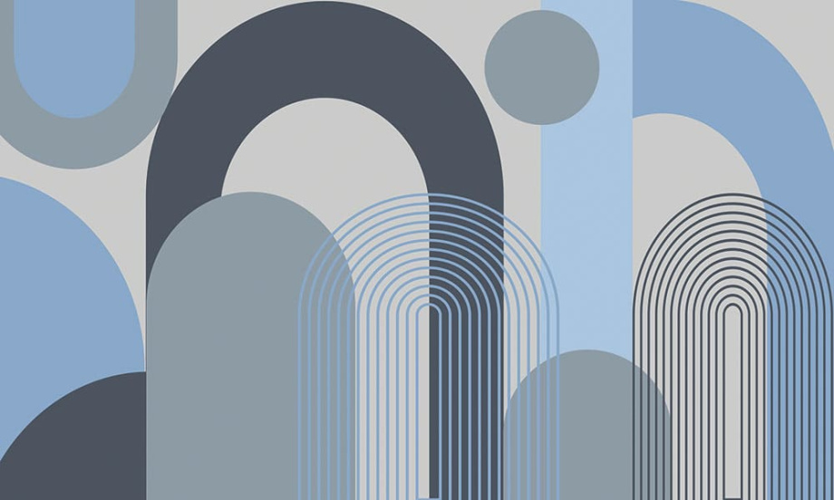 Бесшовная фреска «Геометрическая композиция»