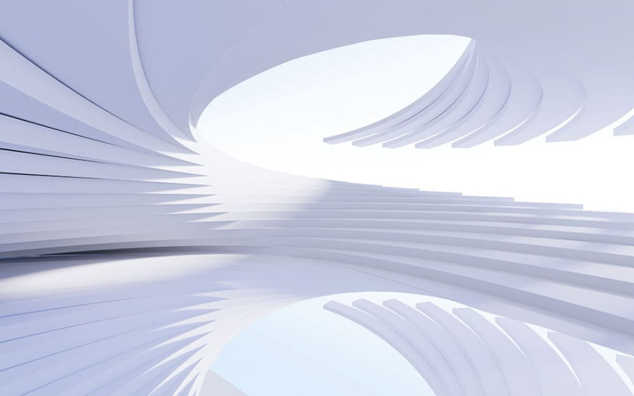 Бесшовная фреска «Архитектура света и пространства»