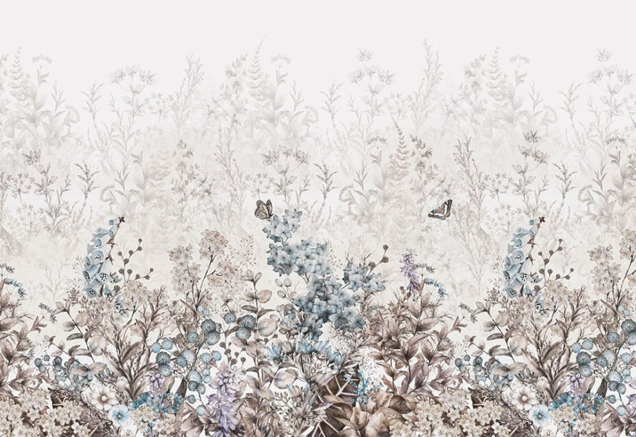 Бесшовная фреска «Дикие луга»