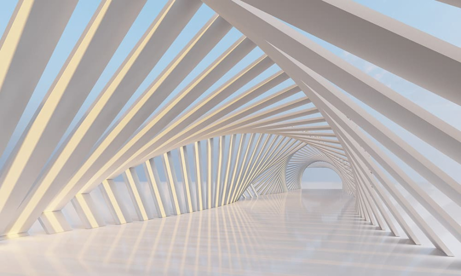 Бесшовная фреска «Архитектурное пространство»