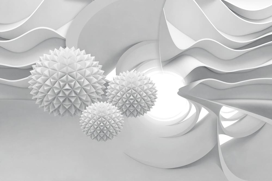 Бесшовная фреска «Эфирная геометрия»