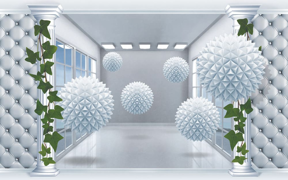 Бесшовная фреска «Гармония сфер»