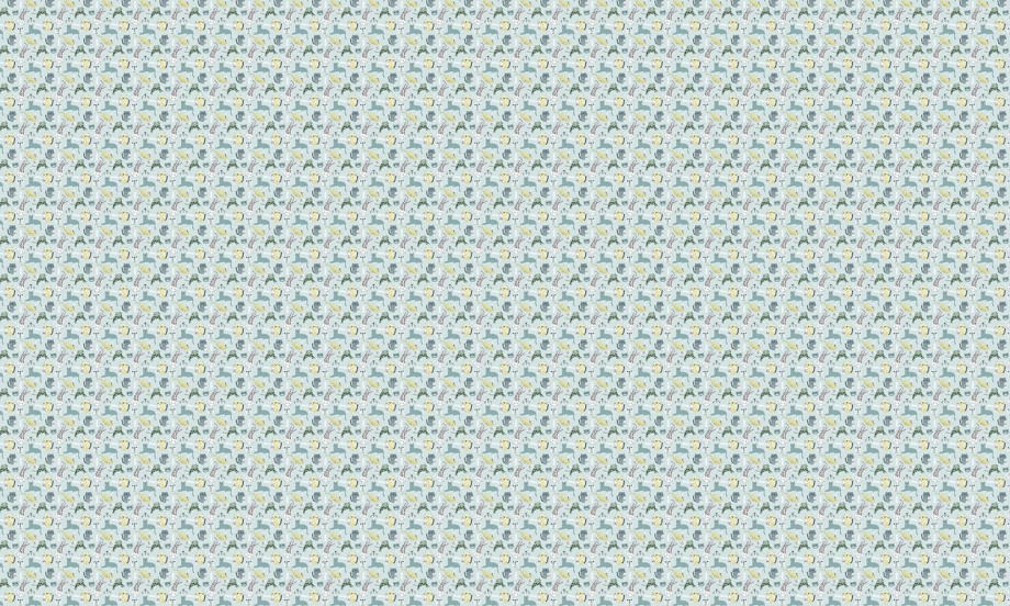 Бесшовная фреска «Мурлыкающий паттерн»