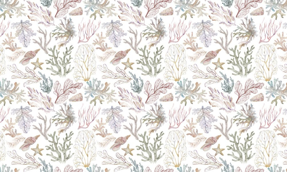 Бесшовная фреска «Морская симфония»