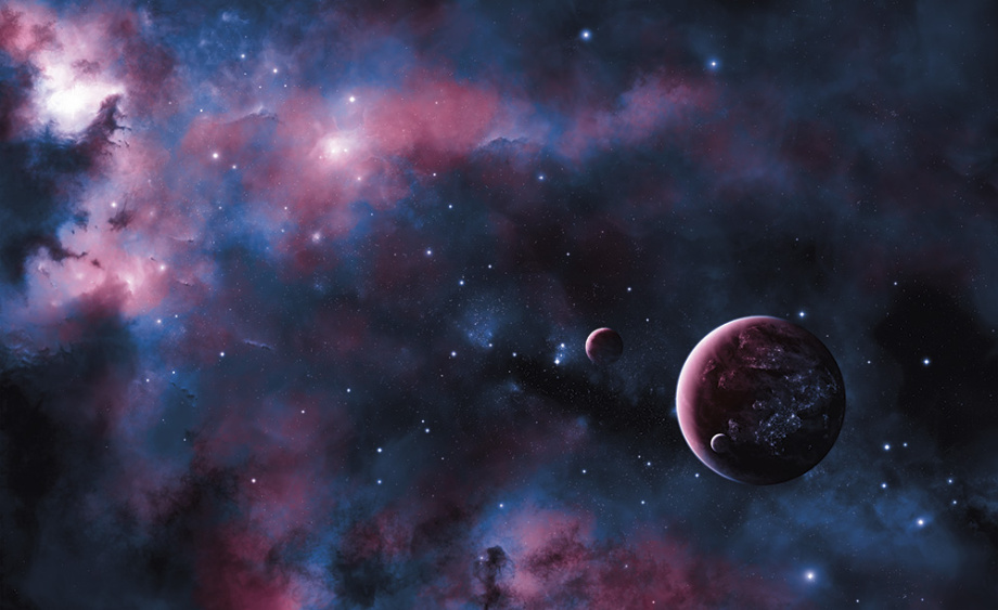 Бесшовная фреска «Космическая Галактика»