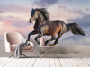 Бесшовная фреска «Галоп мустанга»