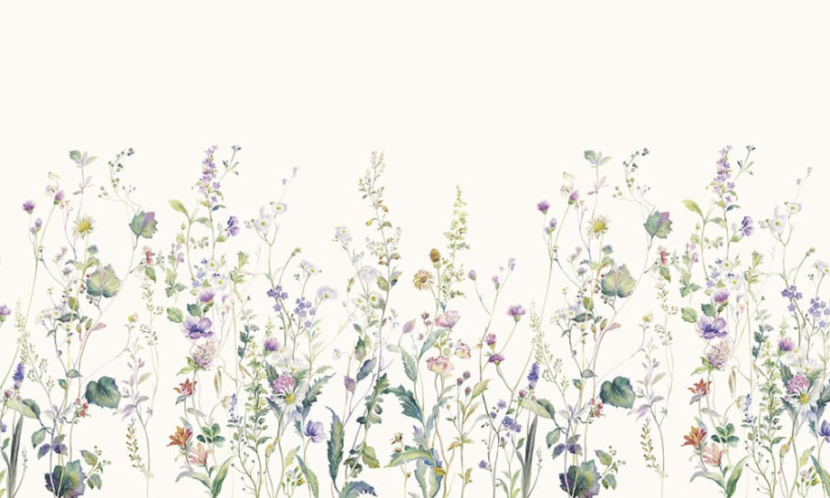 Бесшовная фреска «Луговая Идиллия»