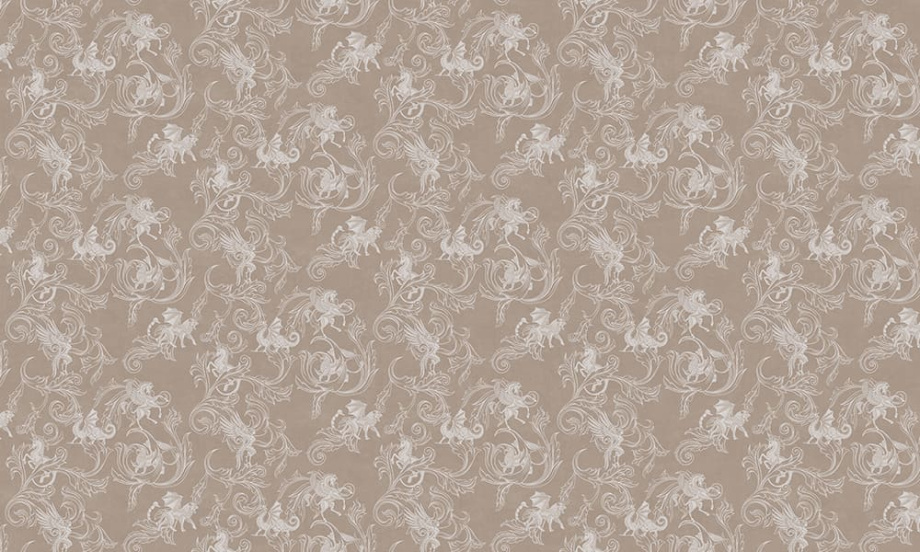 Бесшовная фреска «Геометрия флоры»