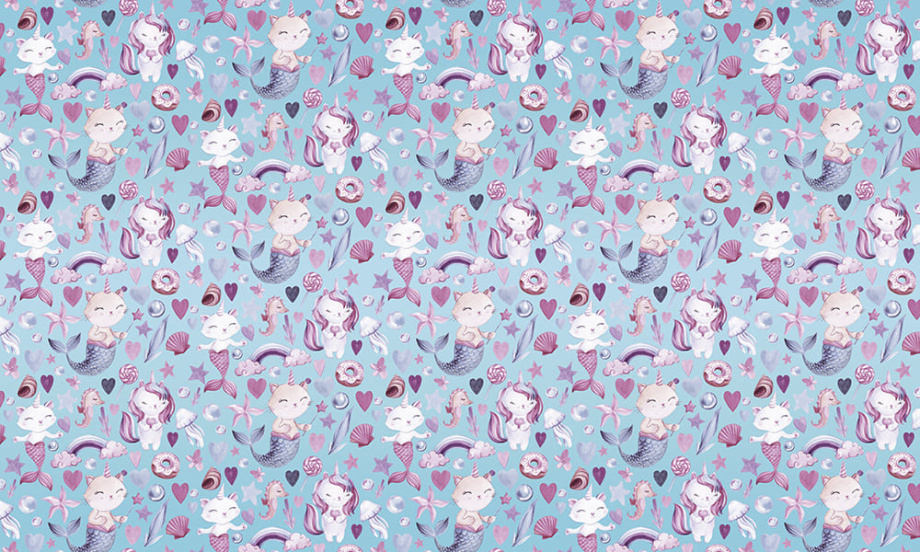 Бесшовная фреска «Сказочный мир»