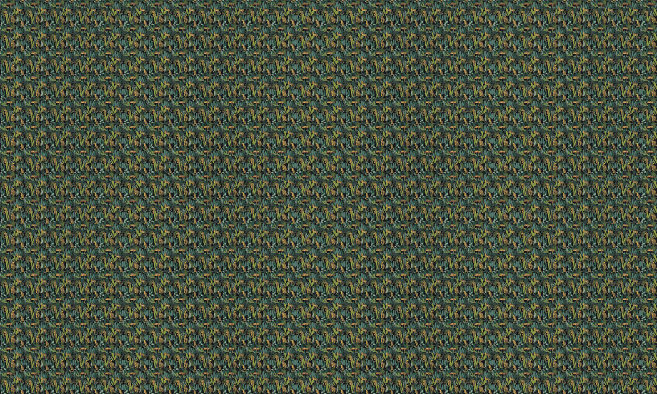 Бесшовная фреска «Хищный узор»