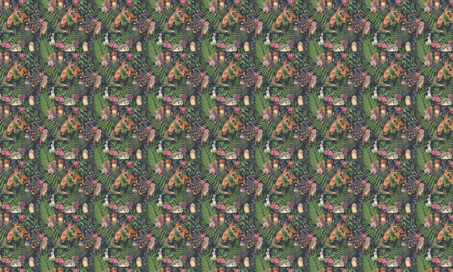 Бесшовная фреска «Головоломка паттерн»