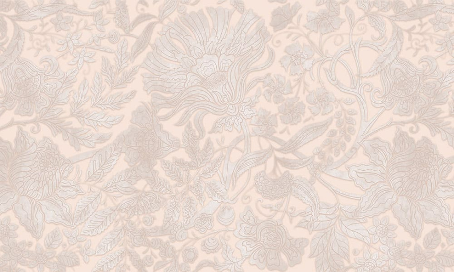 Бесшовная фреска «Цветы в ажурном стиле»