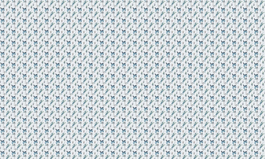 Бесшовная фреска «Динозаврики в полёте»