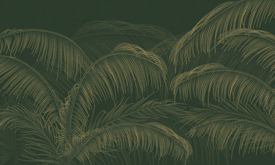 Бесшовная фреска «Экзотическая красота»