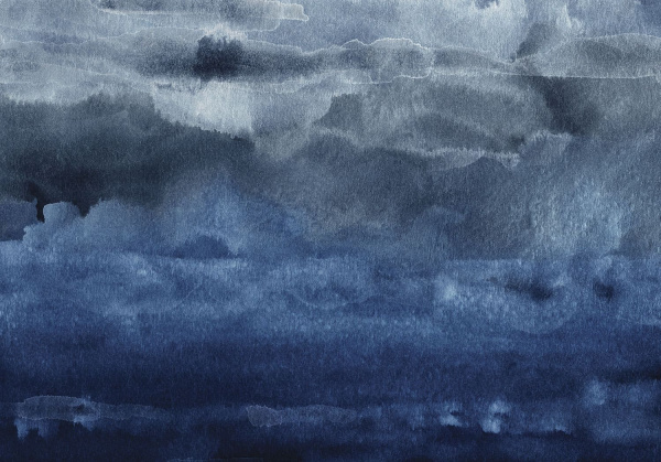 Бесшовная фреска «Морские облака»